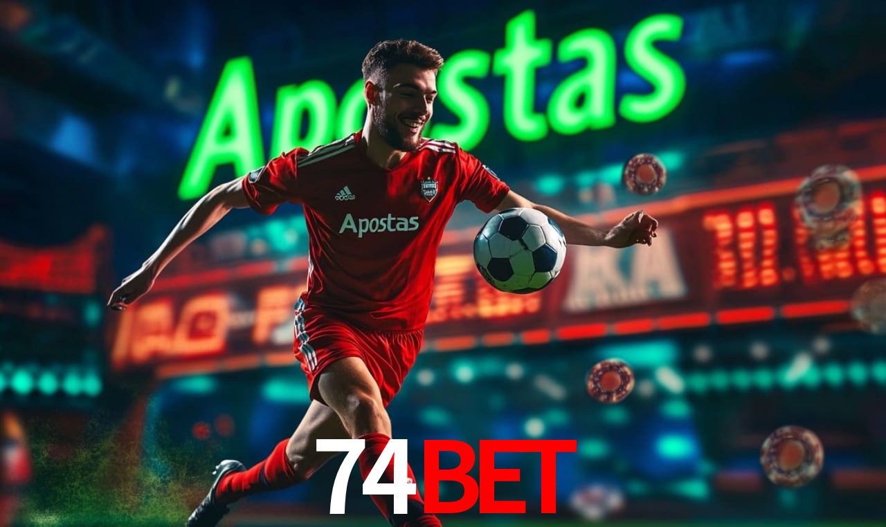 Interface do App 74bet